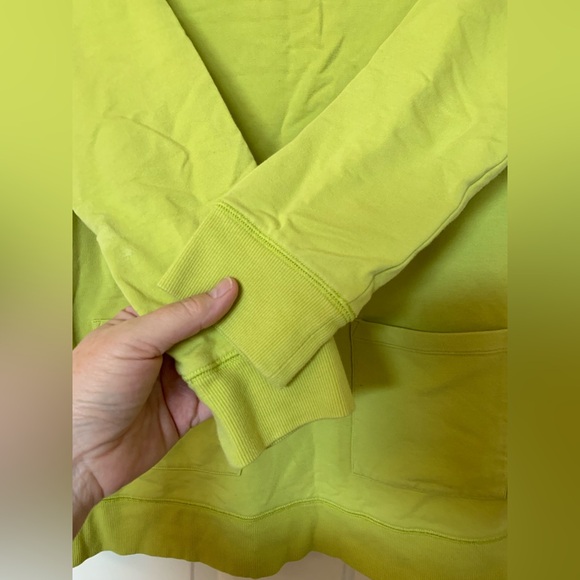 Soft Surroundings 'Make It Snappy' Cozy Vibrant Pullover Tunic Lime Green 🌴 - Picture 10 of 13